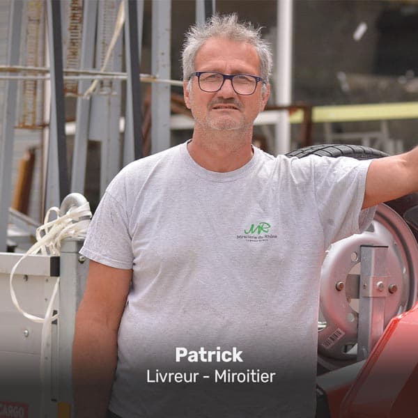 Portrait de Patrick, Pose & livraison chez VERTIGE